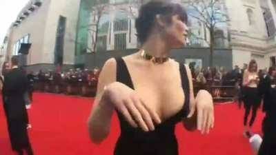 Gemma Arterton and her Amazing Rack. Want to Suck on her Tits Really Hard, Never Letting go. Camera Person Knew what they Were Doing. on adultfans.net