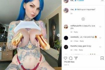 Riae Suicide Nude Anal Butt Plug  Video on adultfans.net