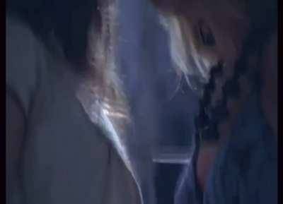 Alison Brie lesbian kiss in ?Born, 2007) on adultfans.net