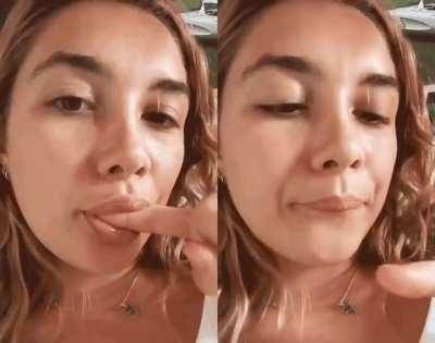The future of black widow is in safe "mouth".. Florence pugh. on adultfans.net
