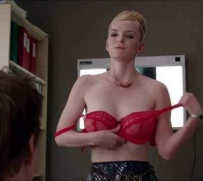 I've been jerking off all morning to Betty Gilpin's mighty titties. on adultfans.net