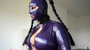 Purelatex hd latex chat in my purple catsuit don t worry porn coming soon xxx onlyfans porn on adultfans.net