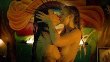 Ana Layevska & Florencia Rios Nude Lesbo Sex Scene from 'Yankee' on adultfans.net