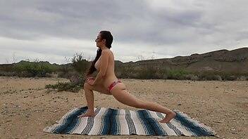 Onlyfans Abby Opel Outdoor Nude Yoga Workout XXX Videos on adultfans.net