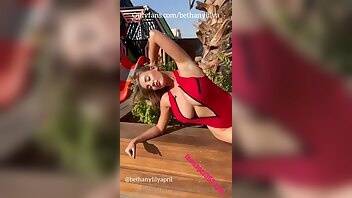 Bethany lily red swimsuit w/ a zip onlyfans videos ? 2021/01/05 on adultfans.net