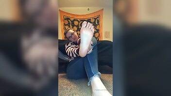 Freckled feet just trying to get all angles onlyfans  video on adultfans.net