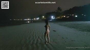Scarlet smith nip nacked beach pussy tits boobs onlyfans  video on adultfans.net