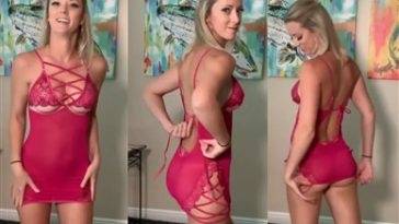 Vicky Stark Nude Lingerie Dress Try On Porn Video  on adultfans.net