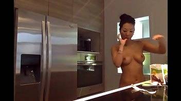Asa Akira naked cooking - OnlyFans free porn on adultfans.net