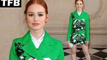 Madelaine Petsch Shows Off Her Sexy Legs in Paris on adultfans.net