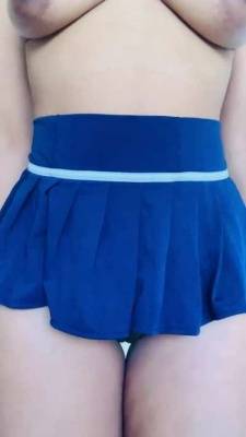 Can I bounce on your dick in my little skirt? on adultfans.net