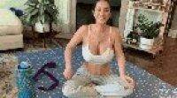 Eva Lovia - Nude Yoga on adultfans.net