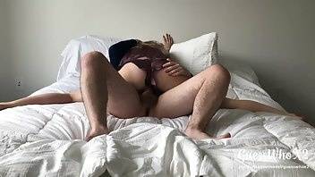 Guesswhox2 loud moaning pawg teen rides dick cowgirl until orgasm amp creampie full romantic, ama... on adultfans.net