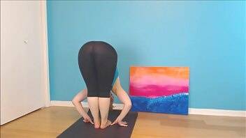 Nadia layne yoga girl flirting with you in yoga xxx video on adultfans.net