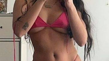 Lourdes Leon Shows Off Her Sexy Tits in a Bikini on adultfans.net