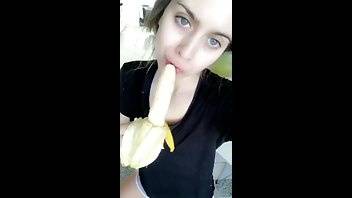 Jill Kassidy eats banana premium free cam snapchat & manyvids porn videos on adultfans.net