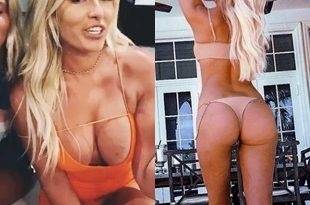 Paulina Gretzky Nude Tit And Ass Cheeks On TikTok on adultfans.net
