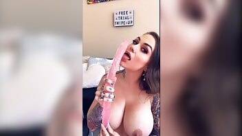 Karmen karma gagging and squirting with 18 inches xxx video on adultfans.net