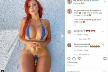 Amanda Nicole Nude Asshole Spread  Video on adultfans.net