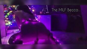 The milf becca bbw christmas fuck xxx video on adultfans.net