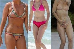 Margot Robbie, Emma Roberts, And Kate Hudson In Bikinis on adultfans.net
