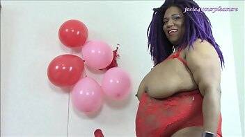 Josie4yourpleasure bbw valentines day balloon pop hd xxx video on adultfans.net