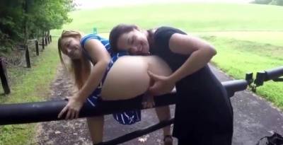 Two Cute Girls Get Very Kinky In The Outdoors1 4 on adultfans.net