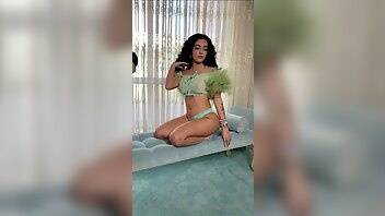 Malu Trevejo BTS Sexy Lingerie OnlyFans XXX Videos Leaked on adultfans.net