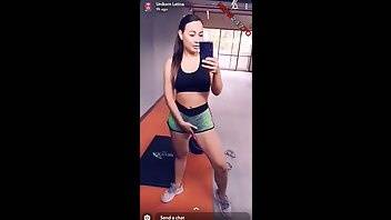 Melisa wild gym time with pussy pleasure snapchat premium xxx porn videos on adultfans.net
