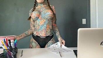 Tigerlillysuicide college student does anatomy report xxx video on adultfans.net