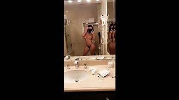 Genesis Lopez Naked in her bathroom videos XXX Premium Porn on adultfans.net