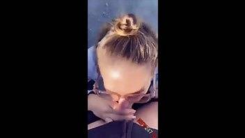 Cherie deville outdoor blowjob snapchat premium xxx porn videos on adultfans.net