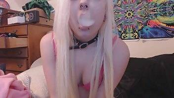 Nymphoneko blowing smoke xxx porn video on adultfans.net