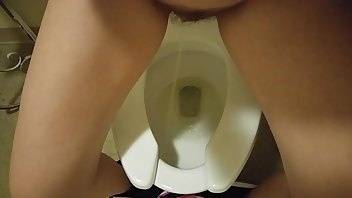 Candiecane super long pee time post massage toilet humiliation fetish public porn video manyvids on adultfans.net