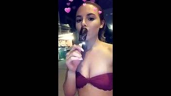 Aubrey Sinclair eats ice cream premium free cam snapchat & manyvids porn videos on adultfans.net