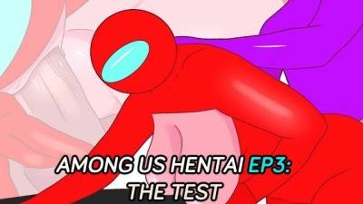 Among us Hentai Anime UNCENSORED Episode 3: The Test on adultfans.net