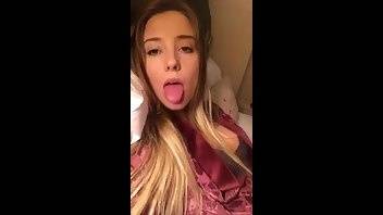 Haley Reed sucks finger premium free cam snapchat & manyvids porn videos on adultfans.net