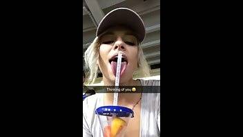 Aspen Ora licks a straw premium free cam snapchat & manyvids porn videos on adultfans.net