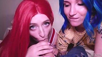 Leah meow two sisters suck cock 18 & 19 yrs old, threesome xxx manyvids porn videos on adultfans.net