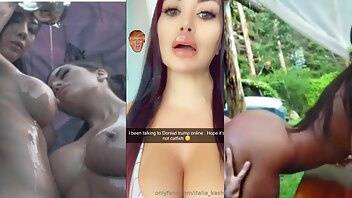 Toochi kash sucking tits, outdoor nude tease, twerk onlyfans insta  video on adultfans.net