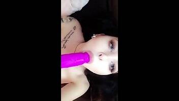 Celine Centino pink dildo masturbation show snapchat free on adultfans.net