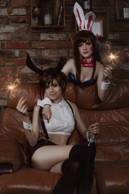 Shirogane Party Photos With Tracer on adultfans.net