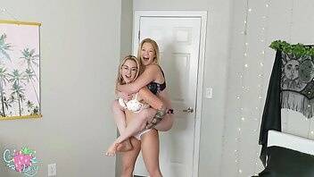 CaraDay 29 - Lift & Carry Lesbian Makeout Session xxx video on adultfans.net