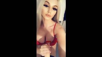 Kathleen Eggleton minutes sexy red bikini pussy fingering snapchat free on adultfans.net