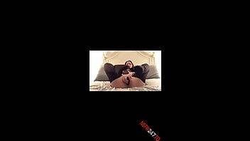 Dani Daniels playing on bed snapchat premium porn videos on adultfans.net