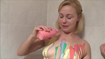Ukcutegirl latex paint vid from yesterday hopefully this works this time sorry onlyfans leaked video on adultfans.net