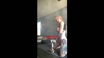 Princess Pineapple smoke & tease on couch snapchat premium porn videos on adultfans.net