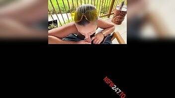 Dani daniels balcony blowjob snapchat premium 2021/08/24 xxx porn videos on adultfans.net
