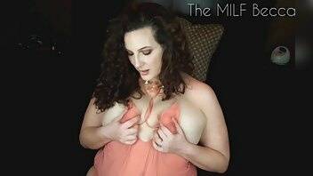 The milf becca wet shirt lactation tease xxx video on adultfans.net