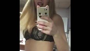 Lucy Heart at the mirror in sexy lingerie premium free cam snapchat & manyvids porn videos on adultfans.net